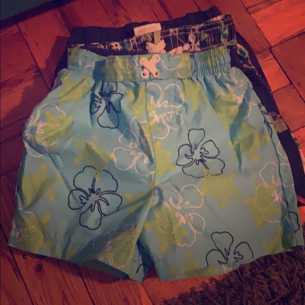 Boys 18months shorts and bathing suit shorts